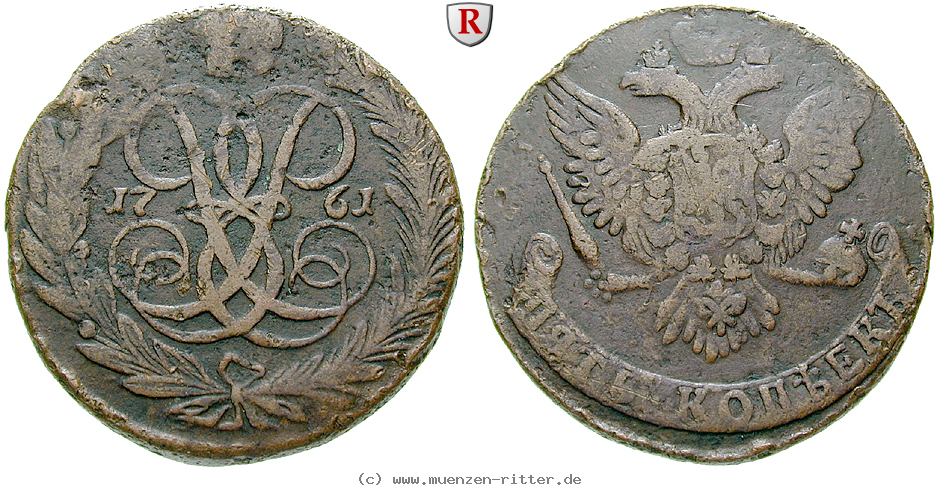 Klicken Sie auf das Bild um es auf Ihrem Rechner zu speichern russland-elisabeth-5-kopeken/37837.jpg