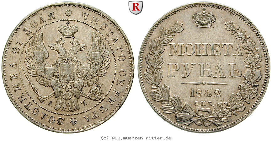 Klicken Sie auf das Bild um es auf Ihrem Rechner zu speichern russland-nikolaus-i-rubel/16519.jpg