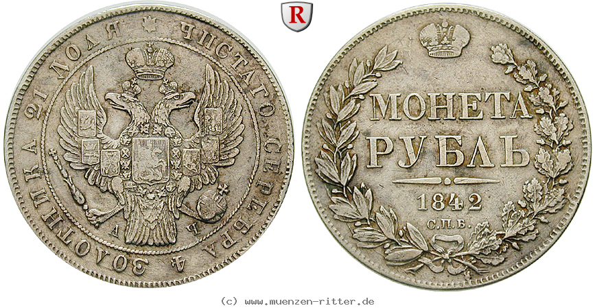 Klicken Sie auf das Bild um es auf Ihrem Rechner zu speichern russland-nikolaus-i-rubel/51194.jpg