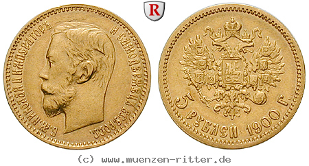 Klicken Sie auf das Bild um es auf Ihrem Rechner zu speichern russland-nikolaus-ii-5-rubel/86573.jpg