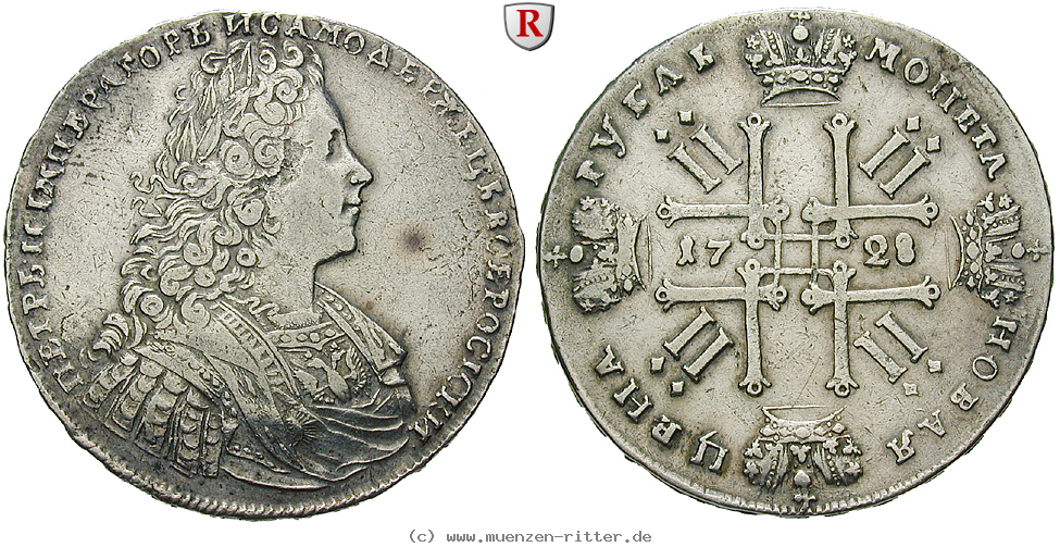 russland-peter-ii-rubel/72511.jpg
