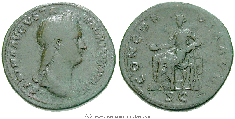 Klicken Sie auf das Bild um es auf Ihrem Rechner zu speichern sabina-frau-des-hadrianus-sesterz/16172.jpg