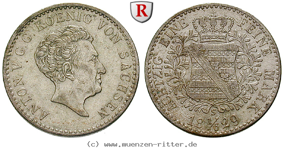 Klicken Sie auf das Bild um es auf Ihrem Rechner zu speichern sachsen-anton-1-8-konventionstaler/31555.jpg