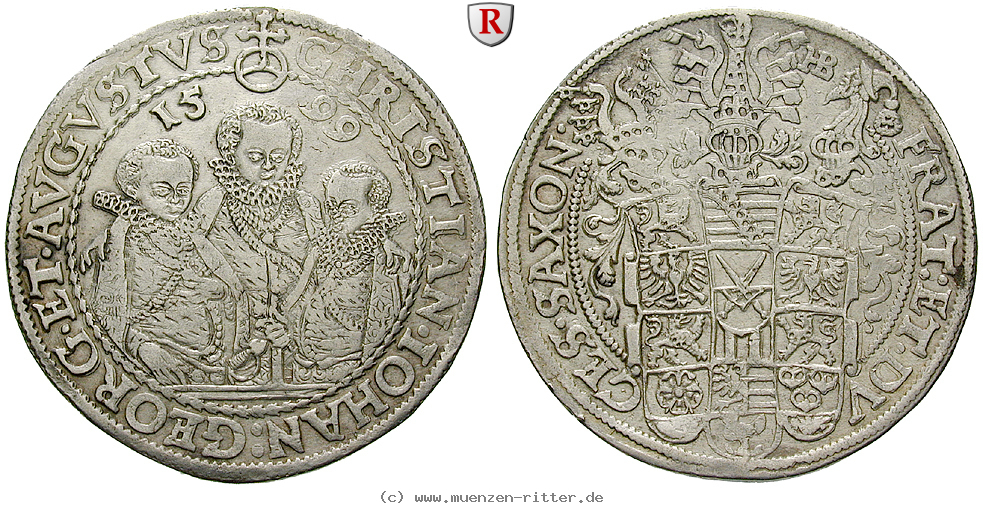 Klicken Sie auf das Bild um es auf Ihrem Rechner zu speichern sachsen-christian-ii--johann-georg-august-unter-vormundschaft-reichstaler/69362.jpg