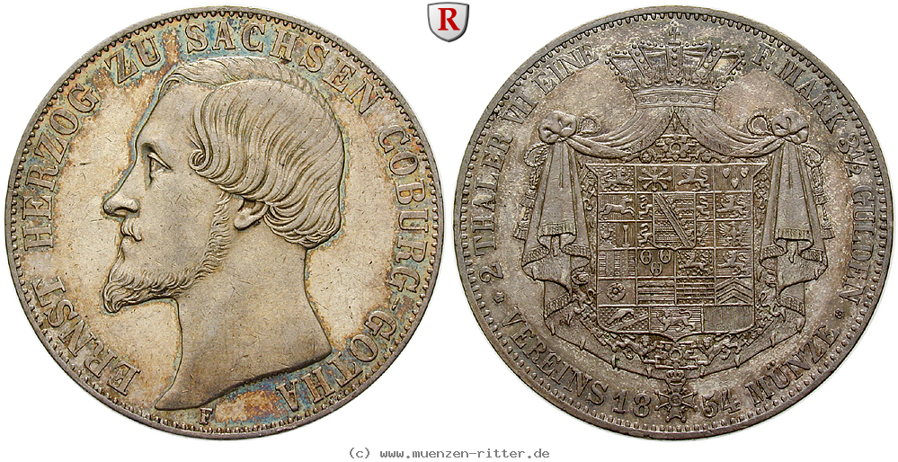 Klicken Sie auf das Bild um es auf Ihrem Rechner zu speichern sachsen-ernst-ii-vereinsdoppeltaler/90736.jpg