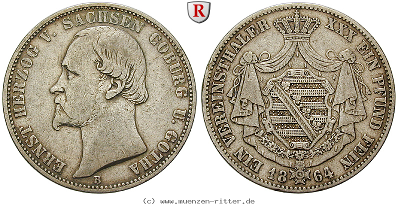 Klicken Sie auf das Bild um es auf Ihrem Rechner zu speichern sachsen-ernst-ii-vereinstaler/97759.jpg