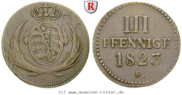 Klicken Sie auf das Bild um es auf Ihrem Rechner zu speichern sachsen-friedrich-august-i-3-pfennig/42051.jpg