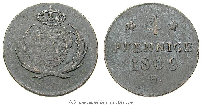 Klicken Sie auf das Bild um es auf Ihrem Rechner zu speichern sachsen-friedrich-august-i-4-pfennig/10178.jpg