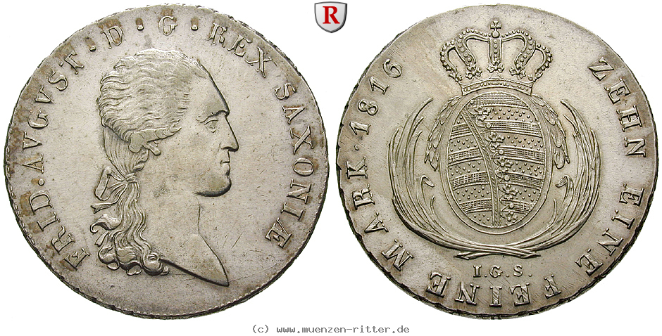 Klicken Sie auf das Bild um es auf Ihrem Rechner zu speichern sachsen-friedrich-august-i-konventionstaler/85151.jpg