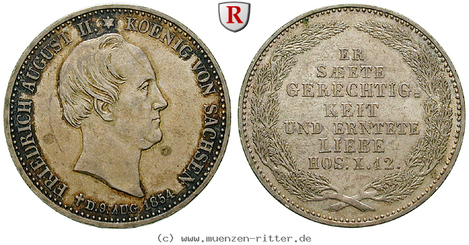 Klicken Sie auf das Bild um es auf Ihrem Rechner zu speichern sachsen-friedrich-august-ii-1-3-taler/75561.jpg