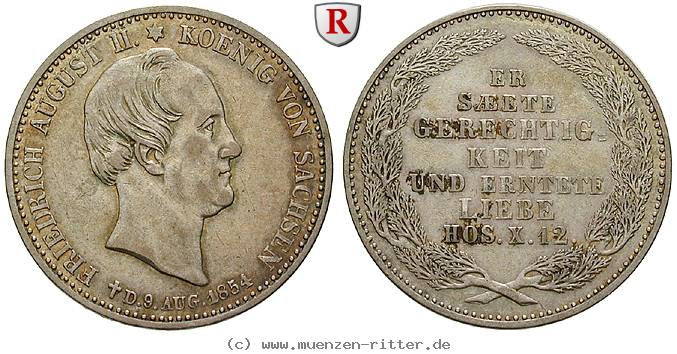 Klicken Sie auf das Bild um es auf Ihrem Rechner zu speichern sachsen-friedrich-august-ii-1-3-taler/90723.jpg