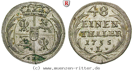 Klicken Sie auf das Bild um es auf Ihrem Rechner zu speichern sachsen-friedrich-august-ii-1-48-taler/85999.jpg