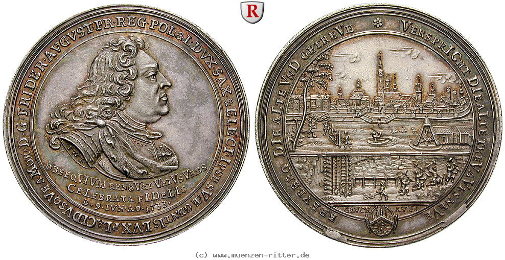 sachsen-friedrich-august-ii-silbermedaille/81110.jpg