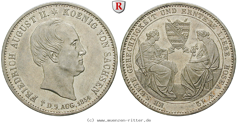 Klicken Sie auf das Bild um es auf Ihrem Rechner zu speichern sachsen-friedrich-august-ii-taler/50014.jpg