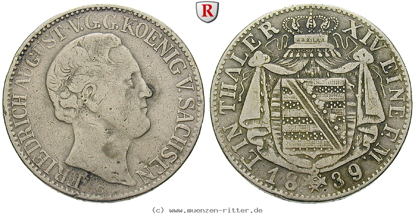 Klicken Sie auf das Bild um es auf Ihrem Rechner zu speichern sachsen-friedrich-august-ii-taler/70268.jpg