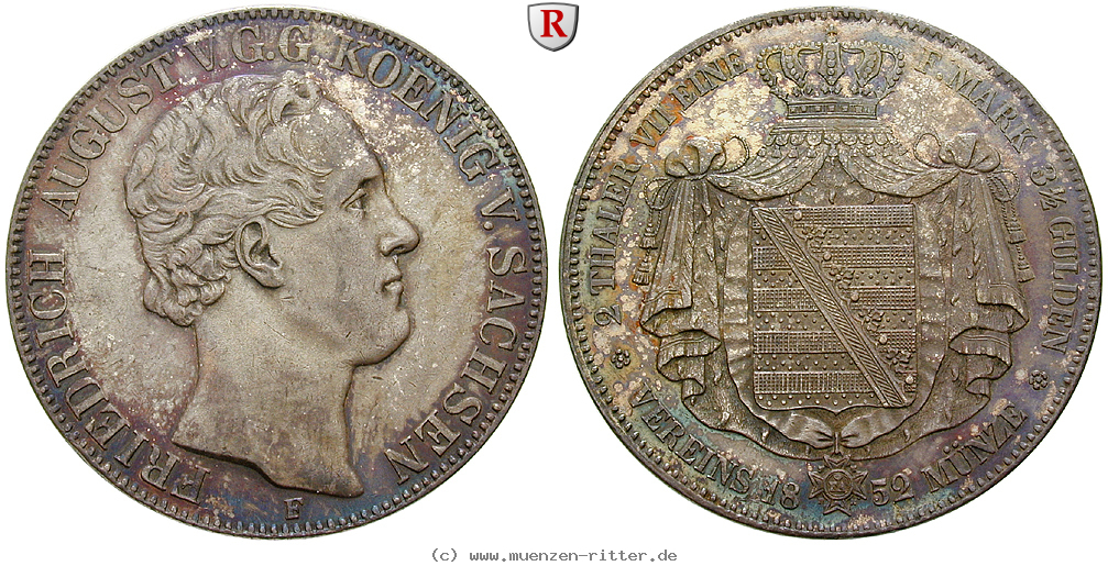 Klicken Sie auf das Bild um es auf Ihrem Rechner zu speichern sachsen-friedrich-august-ii-vereinsdoppeltaler/94029.jpg