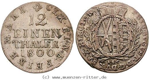 Klicken Sie auf das Bild um es auf Ihrem Rechner zu speichern sachsen-friedrich-august-iii-1-12-taler/12876.jpg