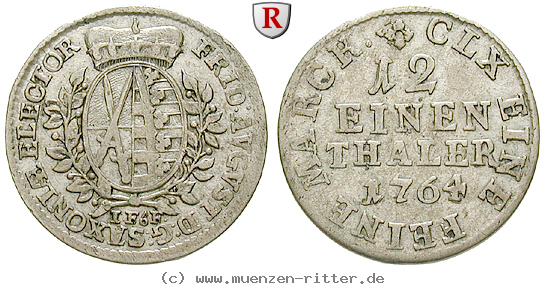 Klicken Sie auf das Bild um es auf Ihrem Rechner zu speichern sachsen-friedrich-august-iii-1-12-taler/50087.jpg