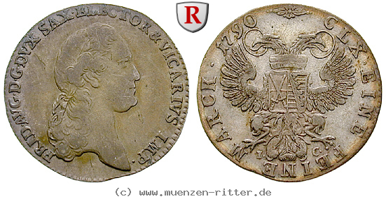Klicken Sie auf das Bild um es auf Ihrem Rechner zu speichern sachsen-friedrich-august-iii-1-12-taler/89250.jpg