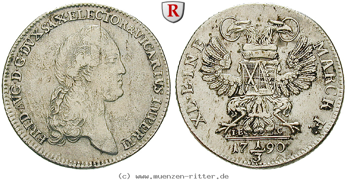 Klicken Sie auf das Bild um es auf Ihrem Rechner zu speichern sachsen-friedrich-august-iii-1-3-taler/50085.jpg