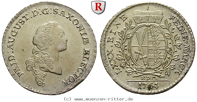 Klicken Sie auf das Bild um es auf Ihrem Rechner zu speichern sachsen-friedrich-august-iii-1-6-taler-1-8-konventionstaler/94141.jpg