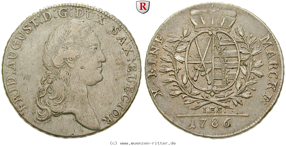 Klicken Sie auf das Bild um es auf Ihrem Rechner zu speichern sachsen-friedrich-august-iii-konventionstaler/32736.jpg