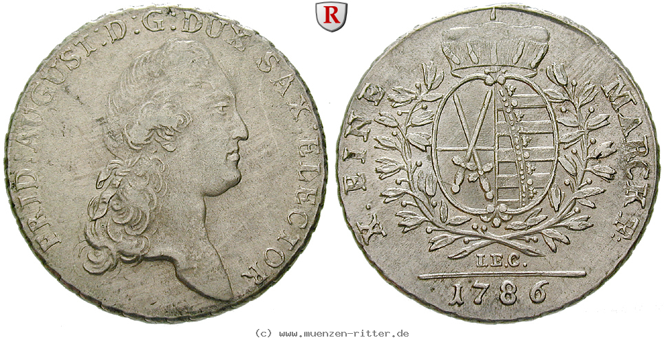 Klicken Sie auf das Bild um es auf Ihrem Rechner zu speichern sachsen-friedrich-august-iii-konventionstaler/65896.jpg