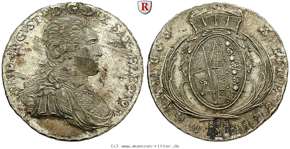 Klicken Sie auf das Bild um es auf Ihrem Rechner zu speichern sachsen-friedrich-august-iii-konventionstaler/96972.jpg