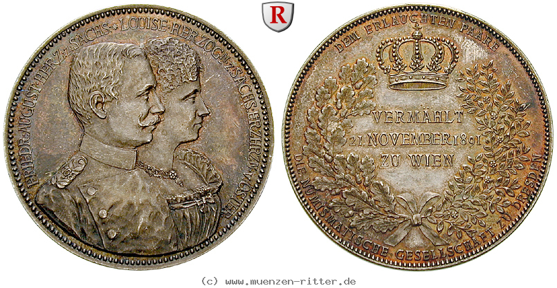 Klicken Sie auf das Bild um es auf Ihrem Rechner zu speichern sachsen-friedrich-august-iii-silbermedaille/52190.jpg
