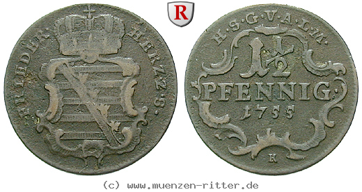 Klicken Sie auf das Bild um es auf Ihrem Rechner zu speichern sachsen-friedrich-iii-1-1-2-pfennig/34456.jpg