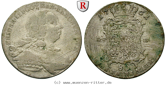 Klicken Sie auf das Bild um es auf Ihrem Rechner zu speichern sachsen-friedrich-iii-1-6-taler/31564.jpg