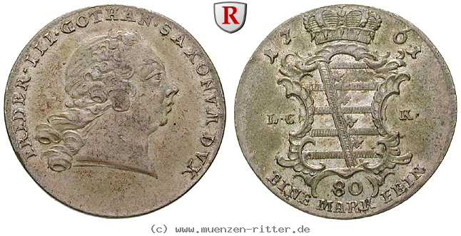 Klicken Sie auf das Bild um es auf Ihrem Rechner zu speichern sachsen-friedrich-iii-1-6-taler/86010.jpg