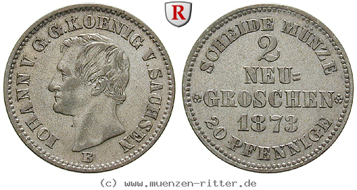 Klicken Sie auf das Bild um es auf Ihrem Rechner zu speichern sachsen-johann-2-neugroschen/85508.jpg