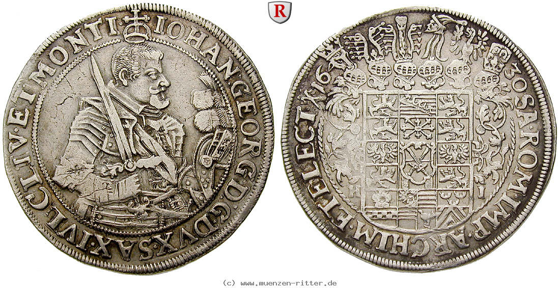 Klicken Sie auf das Bild um es auf Ihrem Rechner zu speichern sachsen-johann-georg-i-reichstaler/29419.jpg