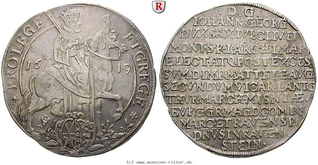 Klicken Sie auf das Bild um es auf Ihrem Rechner zu speichern sachsen-johann-georg-i-reichstaler/81735.jpg