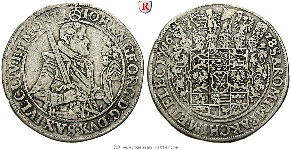 Klicken Sie auf das Bild um es auf Ihrem Rechner zu speichern sachsen-johann-georg-i-reichstaler/96948.jpg
