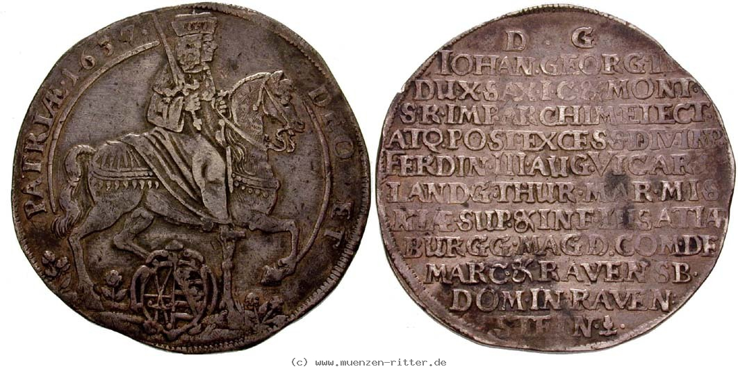 Klicken Sie auf das Bild um es auf Ihrem Rechner zu speichern sachsen-johann-georg-ii-taler/eadt8537.jpg