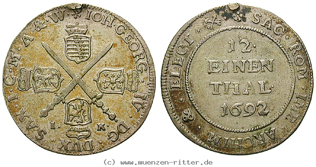 Klicken Sie auf das Bild um es auf Ihrem Rechner zu speichern sachsen-johann-georg-iv-1-12-taler/47019.jpg