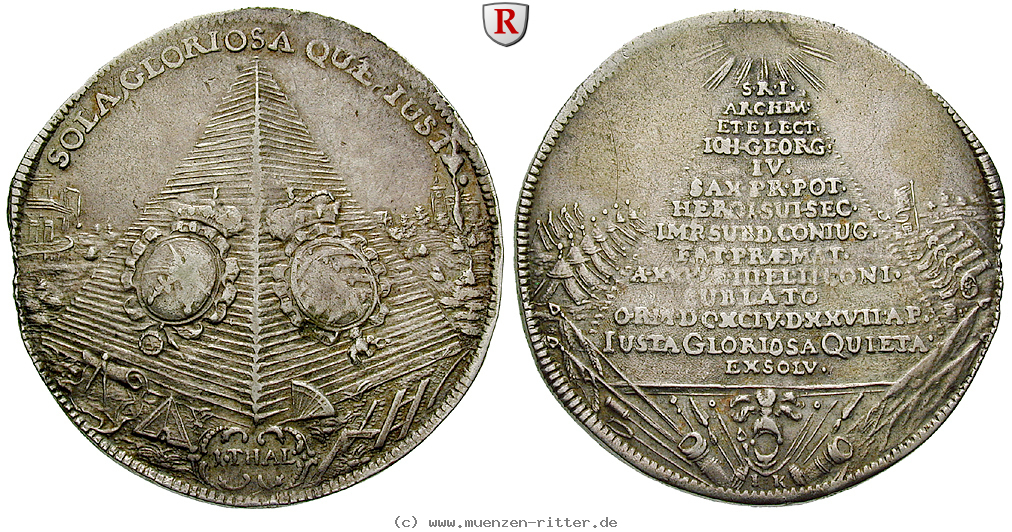 Klicken Sie auf das Bild um es auf Ihrem Rechner zu speichern sachsen-johann-georg-iv-taler/69062.jpg