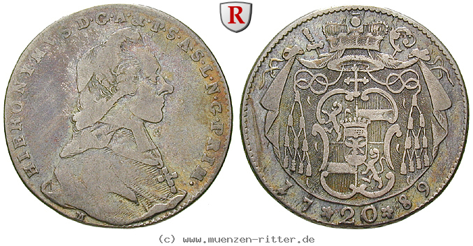 salzburg-bistum-hieronymus-von-colloredo-20-kreuzer/84070.jpg