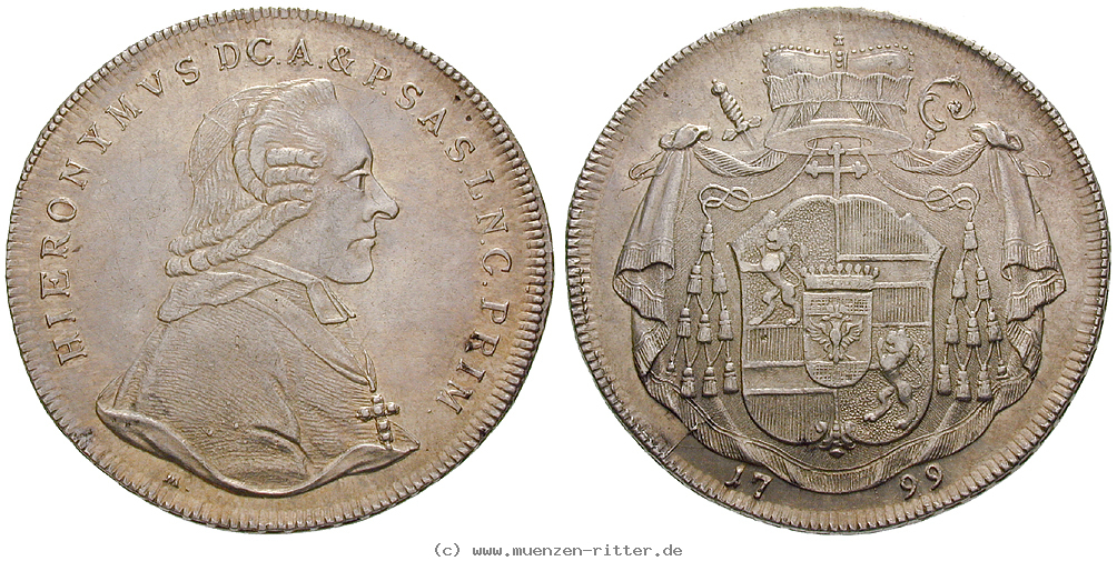 Klicken Sie auf das Bild um es auf Ihrem Rechner zu speichern salzburg-bistum-hieronymus-von-colloredo-taler/15870.jpg