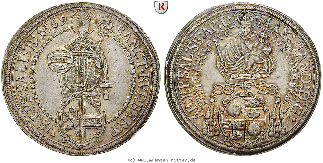 Klicken Sie auf das Bild um es auf Ihrem Rechner zu speichern salzburg-bistum-max-gandolph-von-kueenburg-reichstaler/82643.jpg
