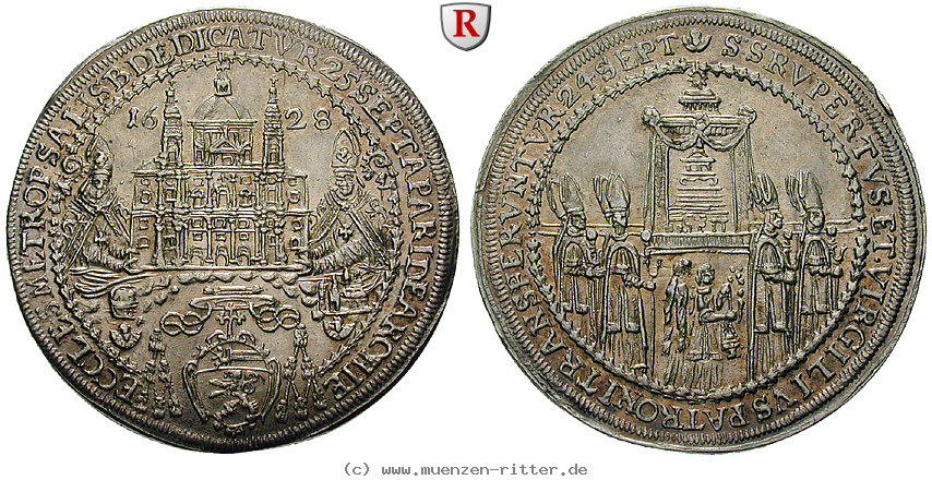 Klicken Sie auf das Bild um es auf Ihrem Rechner zu speichern salzburg-bistum-paris-von-lodron-1-2-taler/93140.jpg