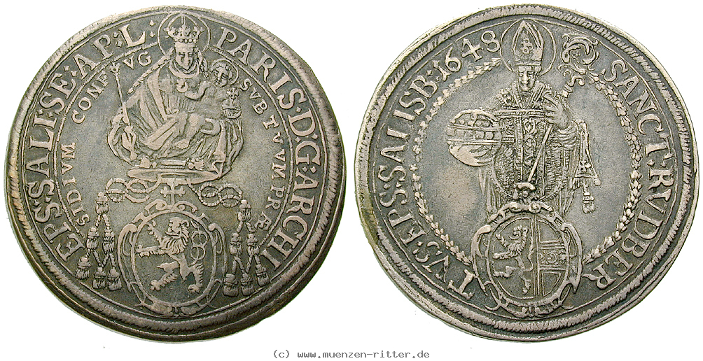 salzburg-bistum-paris-von-lodron-taler/32765.jpg