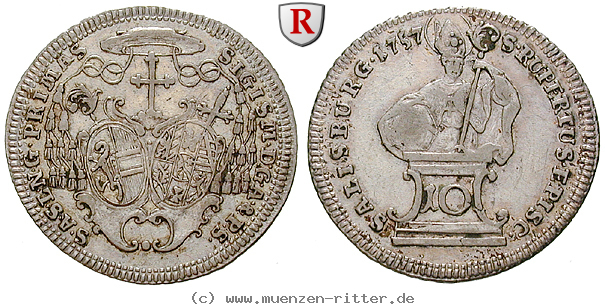 Klicken Sie auf das Bild um es auf Ihrem Rechner zu speichern salzburg-bistum-sigismund-von-schrattenbach-10-kreuzer/18243.jpg