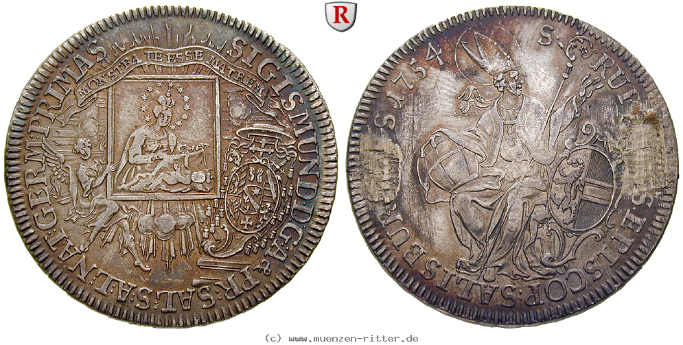 salzburg-bistum-sigismund-von-schrattenbach-konventionstaler/84225.jpg