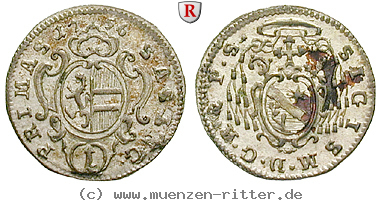 Klicken Sie auf das Bild um es auf Ihrem Rechner zu speichern salzburg-bistum-sigismund-von-schrattenbach-kreuzer/54622.jpg