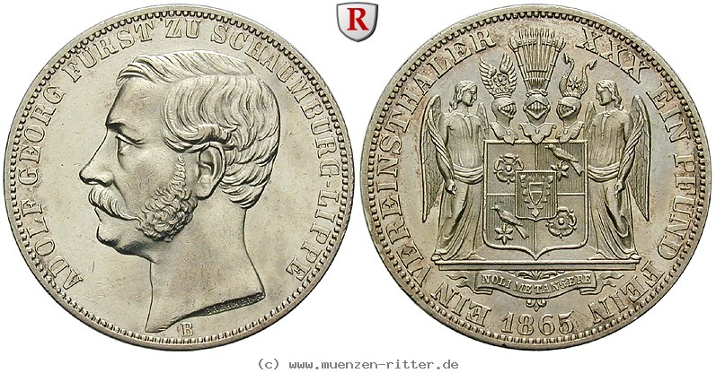 Klicken Sie auf das Bild um es auf Ihrem Rechner zu speichern schaumburg-adolf-georg-vereinstaler/88325.jpg