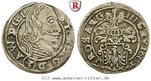 Klicken Sie auf das Bild um es auf Ihrem Rechner zu speichern schlesien-adam-wenzel-3-kreuzer/89260.jpg