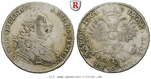 Klicken Sie auf das Bild um es auf Ihrem Rechner zu speichern schwarzburg-johann-friedrich-1-6-taler/84607.jpg